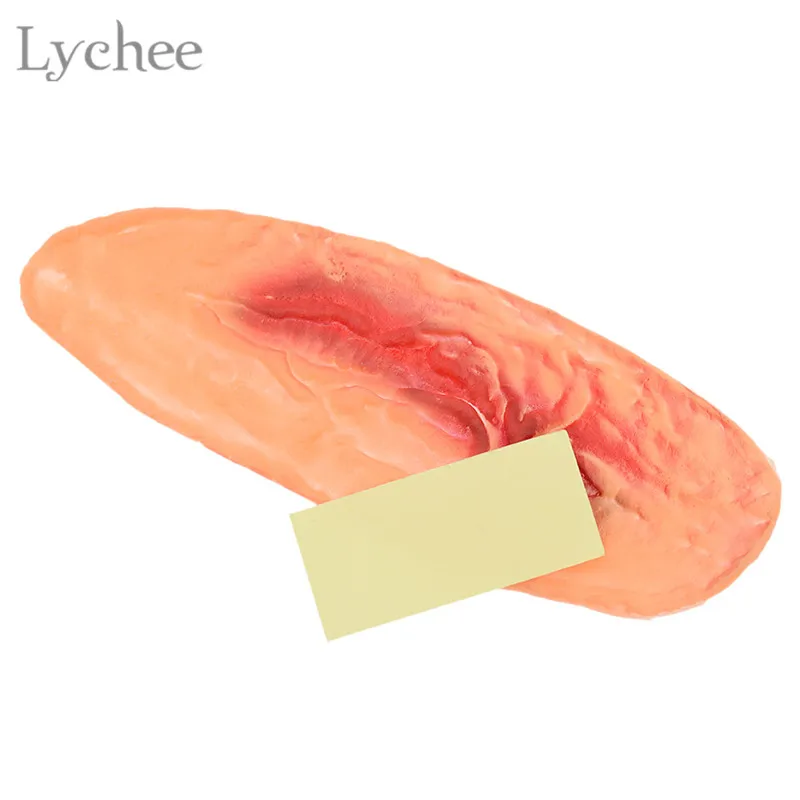 Lychee ужасный Хэллоуин наклейка на рану крови зомби шейный шрам фальшивые шрамы