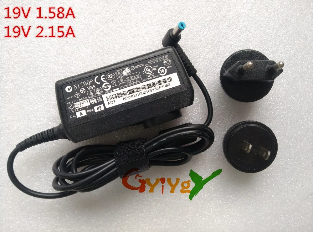 19 V 2.15A Ac Adaptador de Cargador PARA Acer Aspire One 521 522 532 H 533 722 725 753 756 D260 D257 D270 E100 | Компьютеры и офис