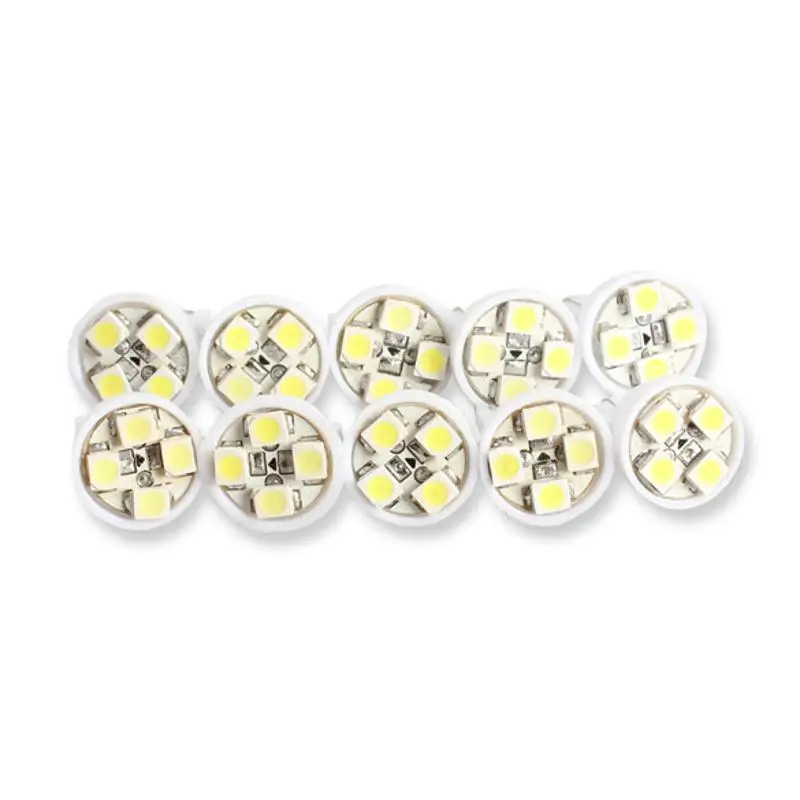 Автомобильный светильник T10 4 SMD светодиодный 10 шт.|Сигнальная лампа| |