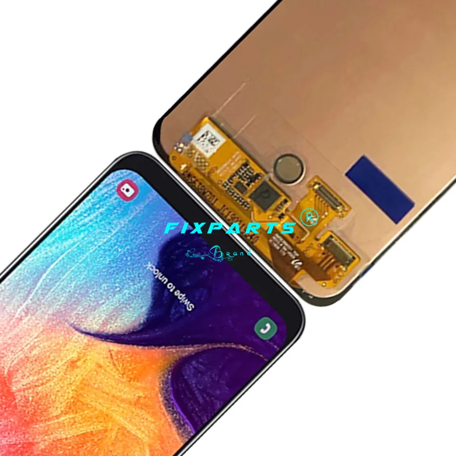 Оригинальный супер AMOLED ЖК дисплей для SAMSUNG Galaxy A50 A505 сенсорный экран дигитайзер