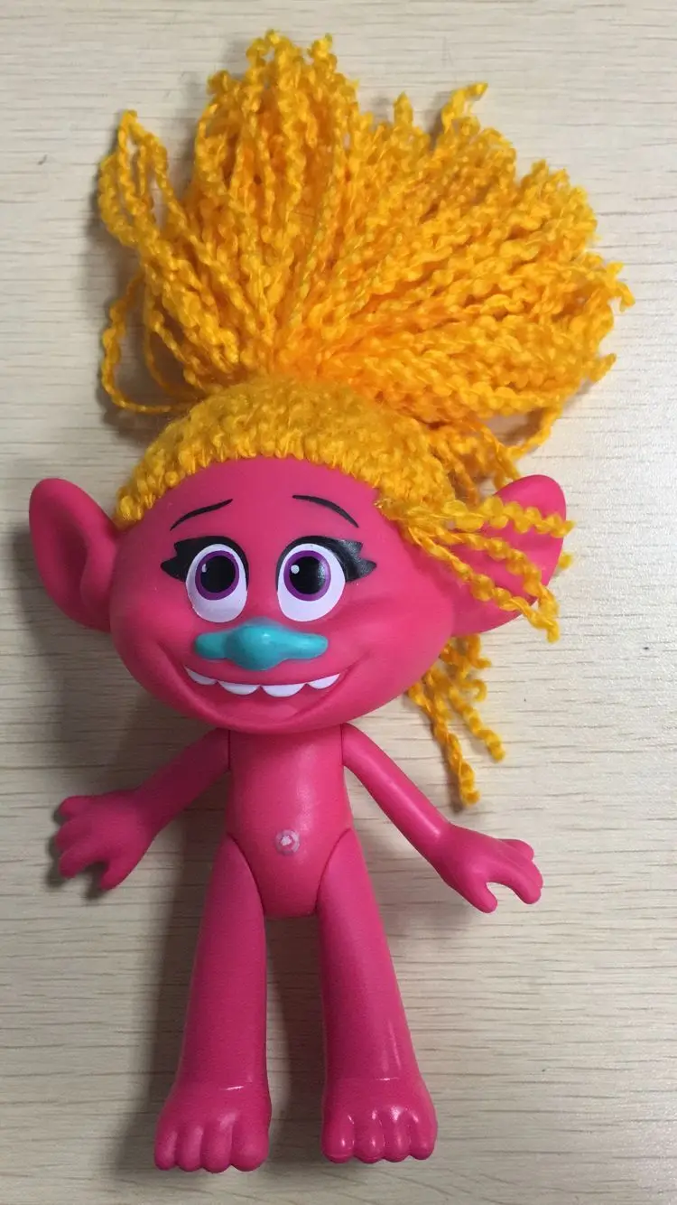 Прекрасный DreamWorks фильм троллей Поппи/ветка/парень Диаманд Коллекционная фигурка