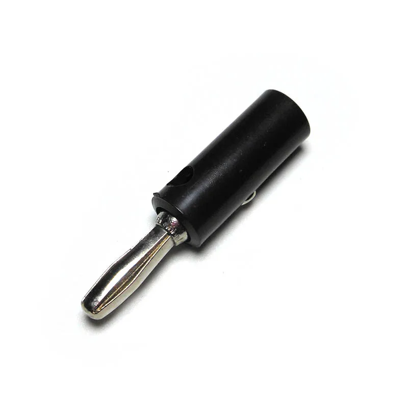 white head black 4mm 4 мм красный/черный фонарь s вилка типа банан тест в форме фонаря Тип штекера типа банан белый/золотой цвет разъем разъема - Цвет: white head black 4mm
