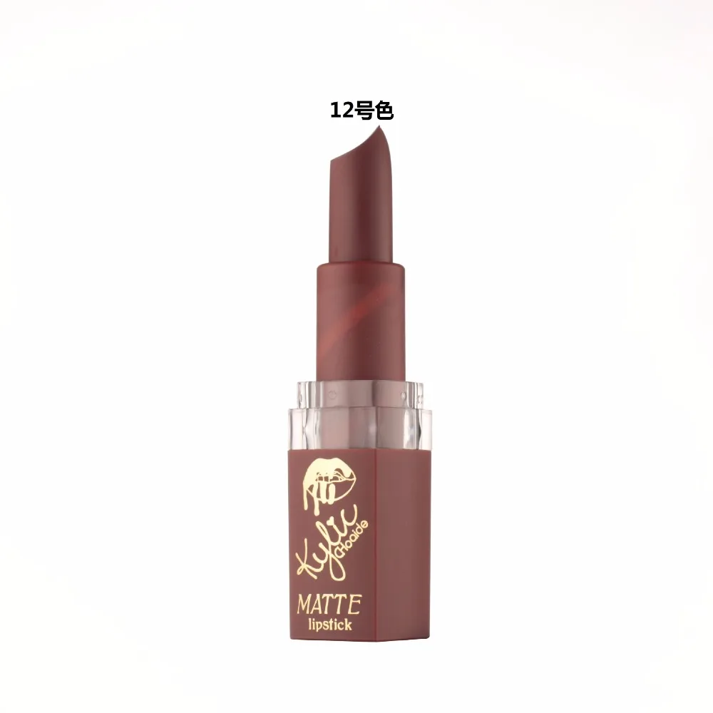 12 Colors Lips Gloss Makeup Waterproof Lipgloss Matte Velvet Liquid Lipstick Make up Maquiagem Lip Blam Cosmetics Tools