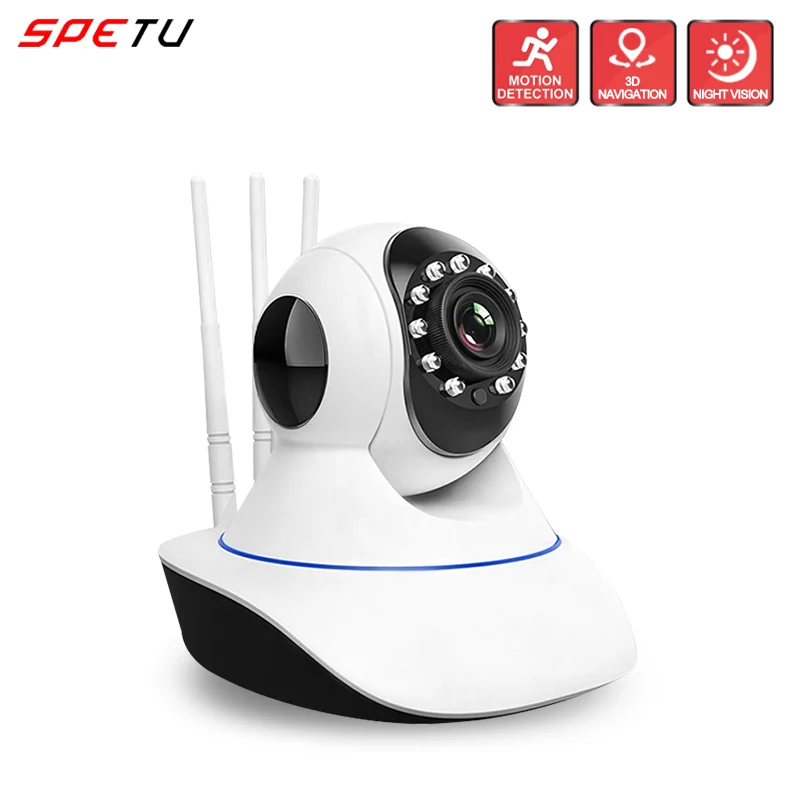 Spetu Smart IP камера 2 миллиона HD ночное видение Wi Fi удаленный разговор сети домашние