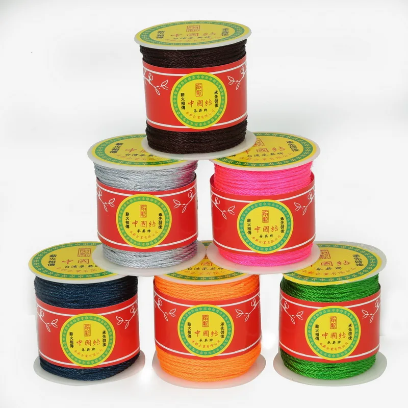 1 мм 49 ярдов/рулон высококачественный плетеный шнур для вязания лески|chinese knot|knot