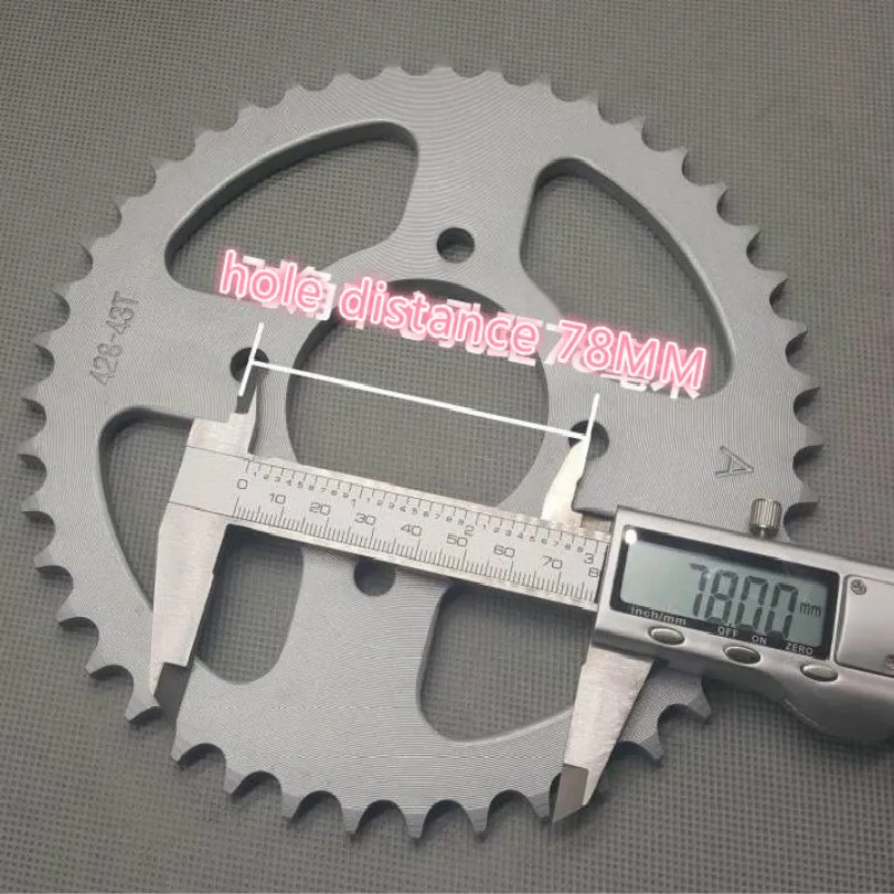 Цепные звездочки EN 125 gs gn комплекты цепных звездочек 38t 39t 43t 45t + 14t 116 секционная
