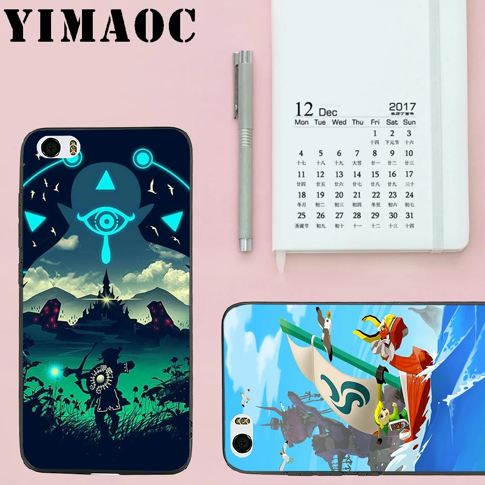 YIMAOC legend of zelda Case for Xiaomi Redmi 6 Note 4X 4A 5A 5 Plus MiA1 A2 Pro Lite Mi 8 A1 |