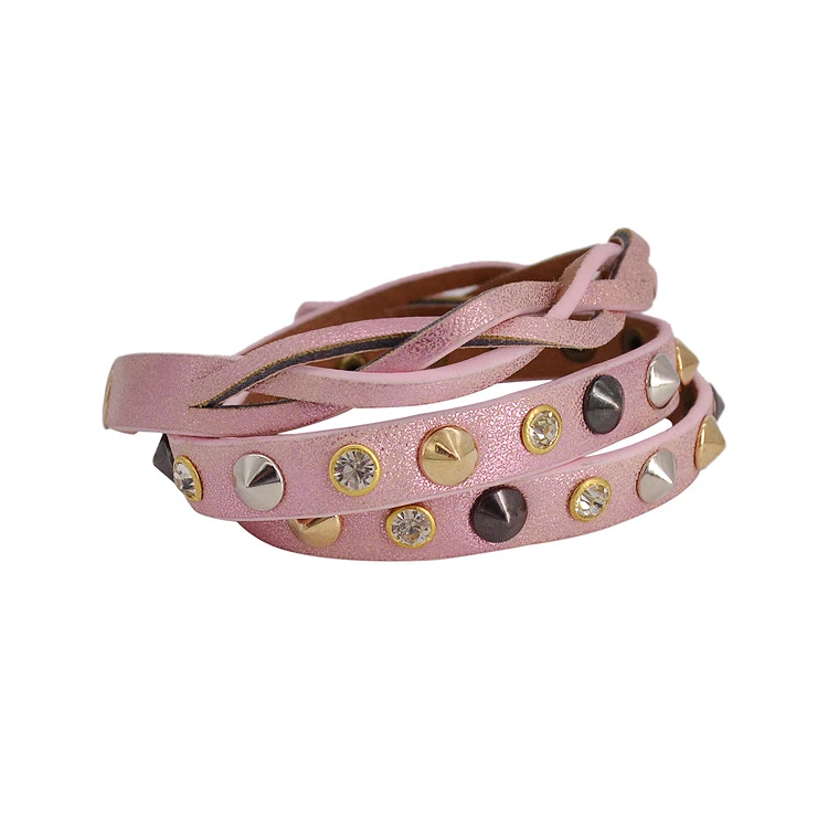 2016 новая мода натуральной кожи ручной работы конопли панк наручные браслет