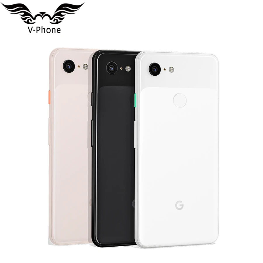 Абсолютно мобильный телефон Google Pixel 3, Snapdragon 845, 4 ГБ, 64 ГБ, 128 ГБ, 5,5 дюймов, четыре ядра, Android 9, NFC, Google, смартфон