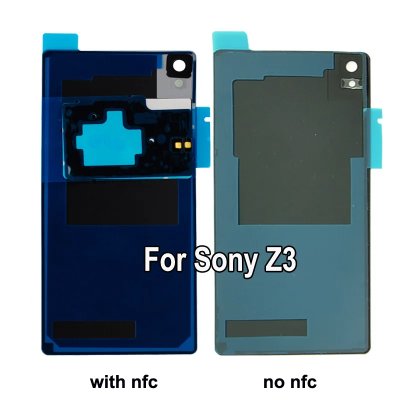 Для sony Xperia Z3 L55T D6603 D6643 D6653 D6633 Крышка батарейного отсека задняя крышка Бесплатная