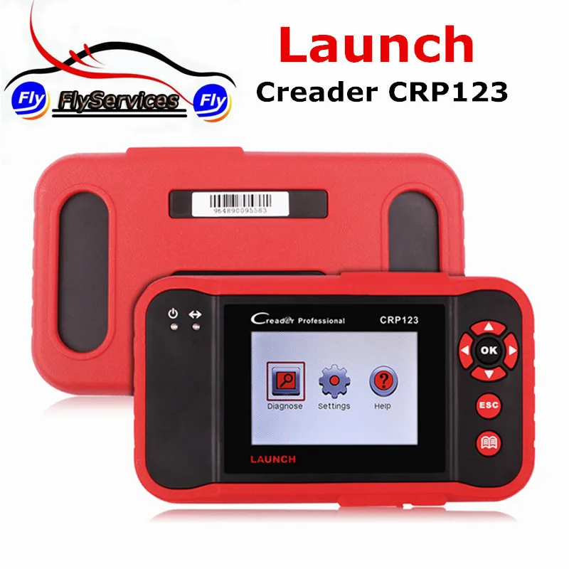 Старт X431 Creader CRP123 OBDII код сканер CRP 123 ABS SRS Трансмиссия и Двигатели для автомобиля