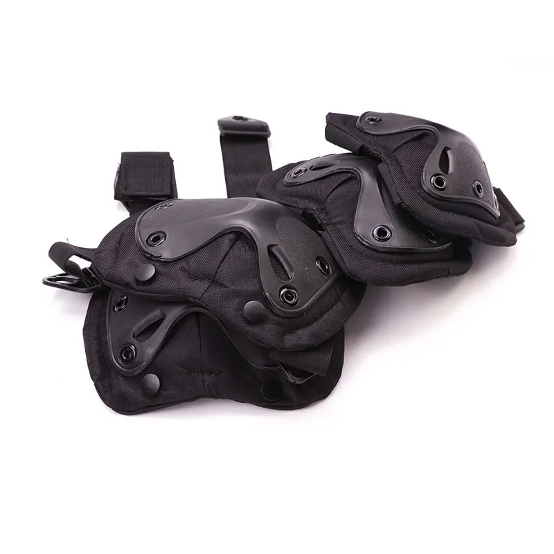 Защитные наколенники и налокотники армейская Тактическая защита для пейнтбола