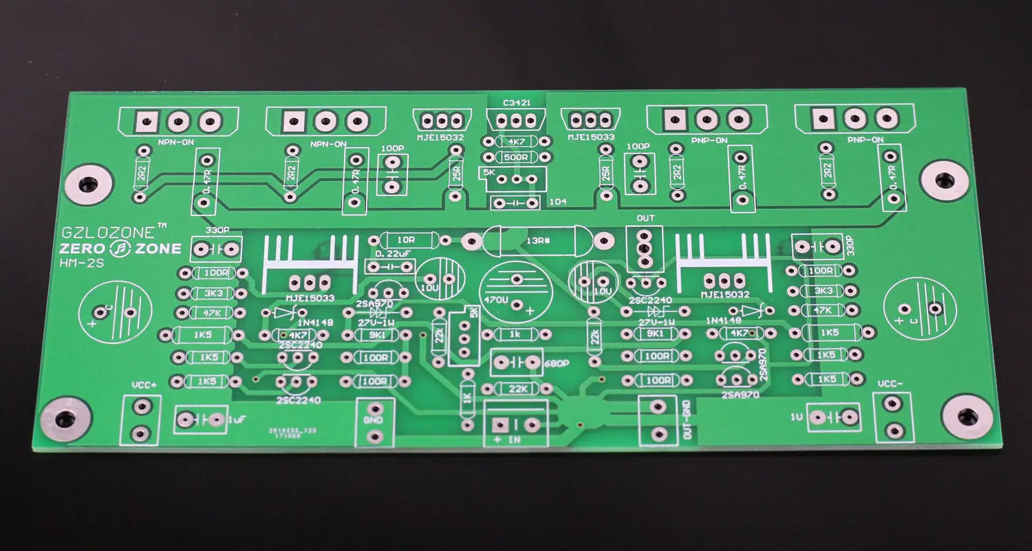 Одна пара HM2S усилитель мощности класса A голая PCB база на KELL-KSA50 Amp | Электроника
