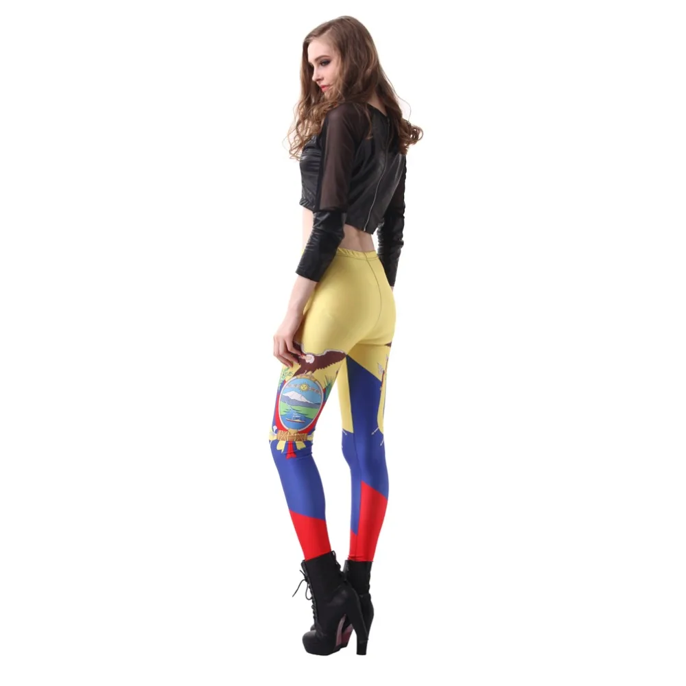 

Elastic Casual Pants 3D Digital Printing Erdogan flag Pattern Women Leggings 7 sizes Fitness Clothing Free Shipping