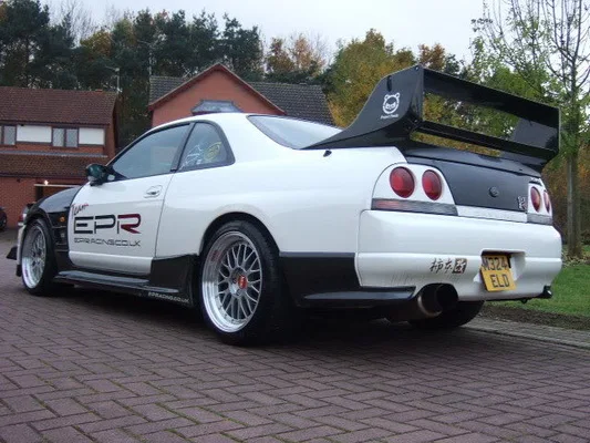 Для Nissan GTR R33 Skyline FRP стекловолокно Gracer спойлер | Автомобили и мотоциклы