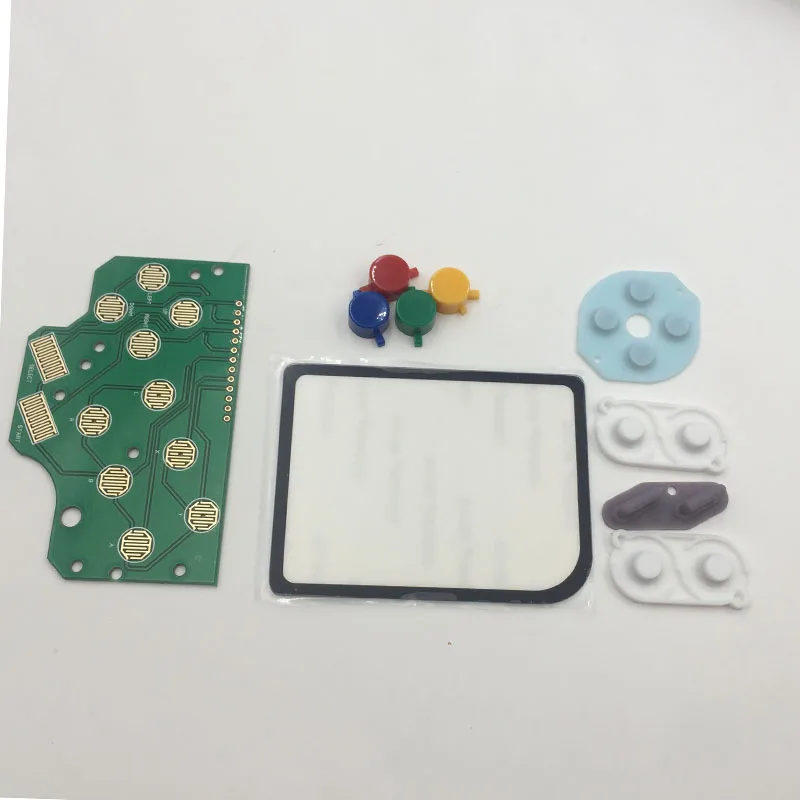 Для DMG GB пластиковая кнопка A B и Кремниевая включения резиновая для Raspberry Pi Zero PCB