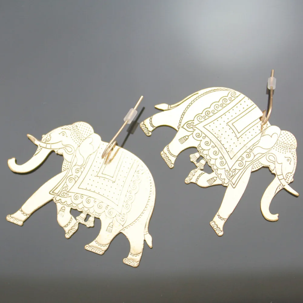 Тропический пляж фестиваль золотой травленый Африканский слон Ом гинду Ганеша