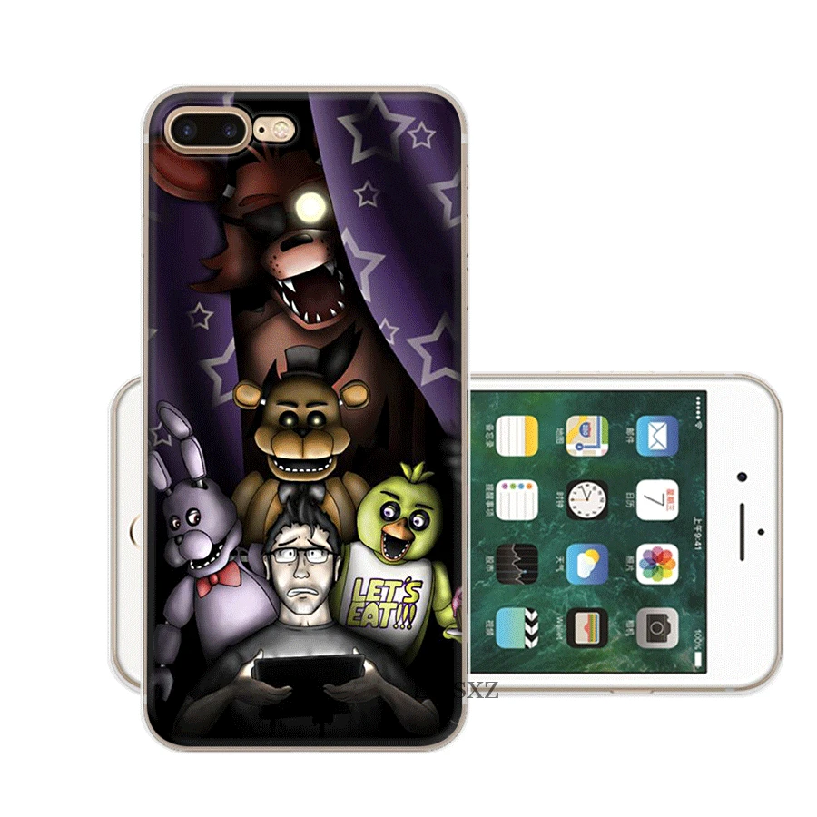 Чехол для телефона Жесткий iPhone 11 Pro X XR XS Max 6 6s 7 8 Plus 5 5s SE чехол Фредди пять ночей |