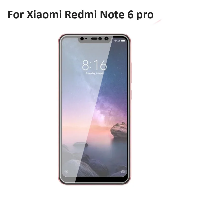3 шт. 9H полное покрытие экрана протектор для Xiaomi redmi mi Note 6 Pro note6 pro Полное защитная пленка закаленное