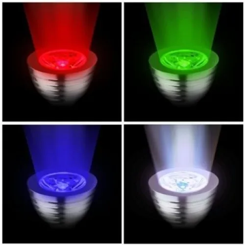 3 Вт RGB светодиодные лампы канделябры с дистанционным управлением E27 свет