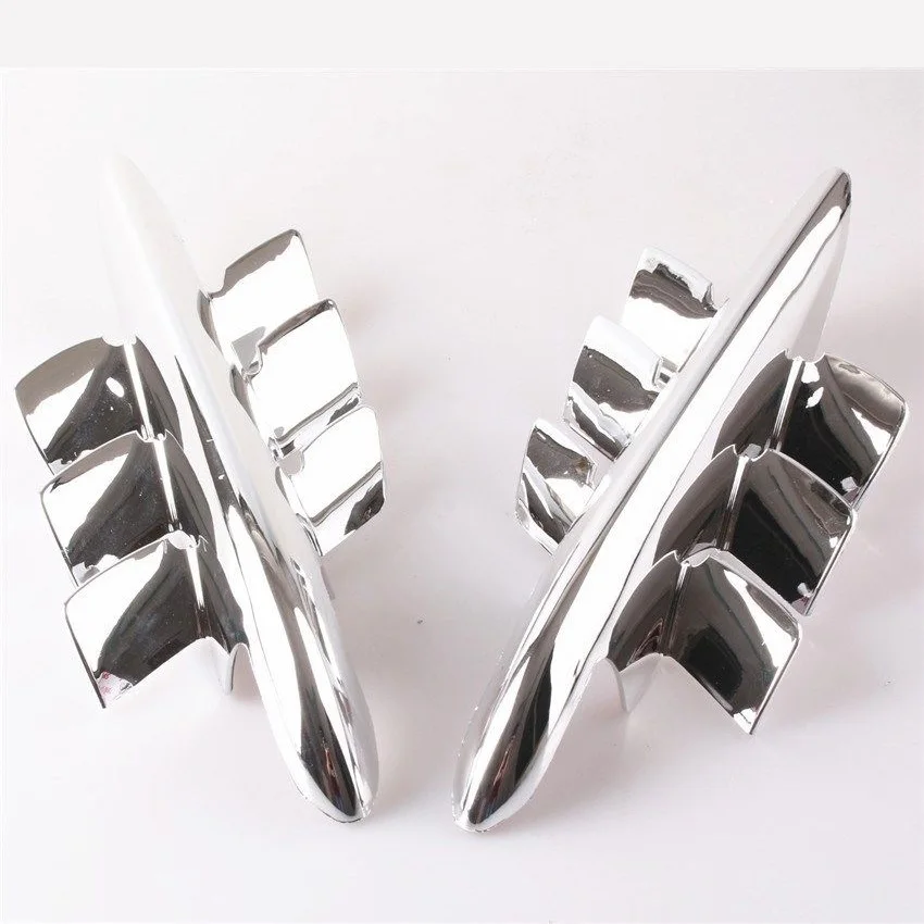Chrome премьер акула жабры обтекателя Для Honda GL1800 Goldwing 2001 2002 2003 2004 2005 2006 2007 2008 2009 2010 2011