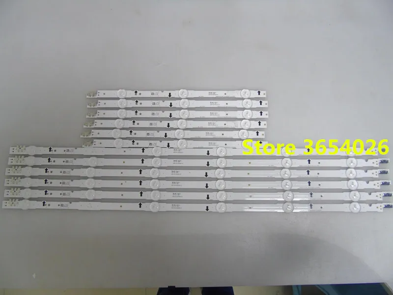 Светодиодная лента для подсветки 2 шт./Лот фотолампа SAMSUNG 48 дюймов TV UE48H6470 2014SVS48F 3228