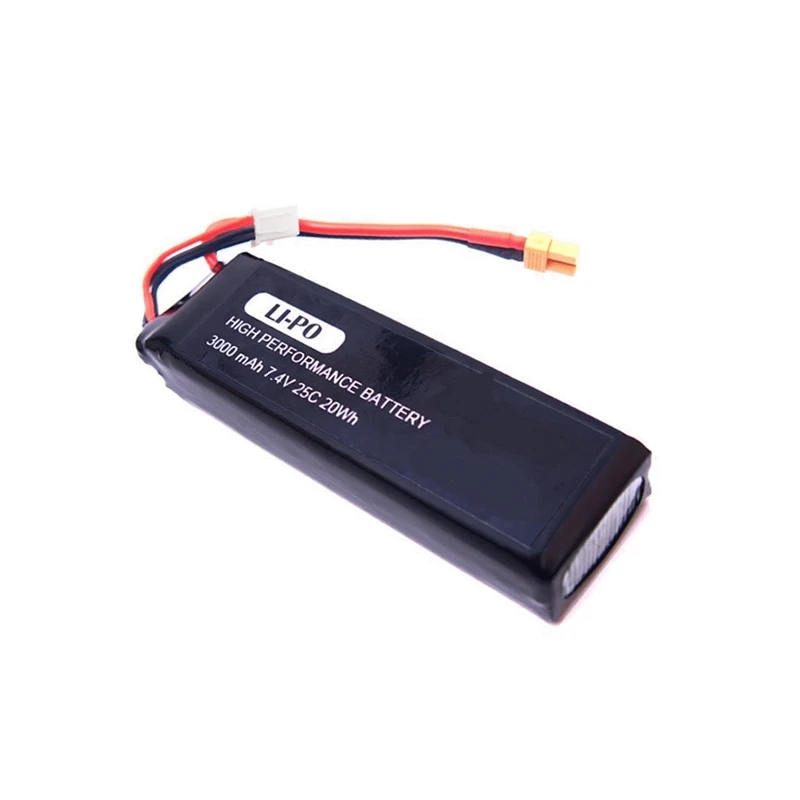 Cncool 1PC 7.4V 3000mAh upgrade Battery for mjx B3 Bugs 3 Force1 F100 Contixo F17 RC quadcopter drone spare parts Parts | Электроника