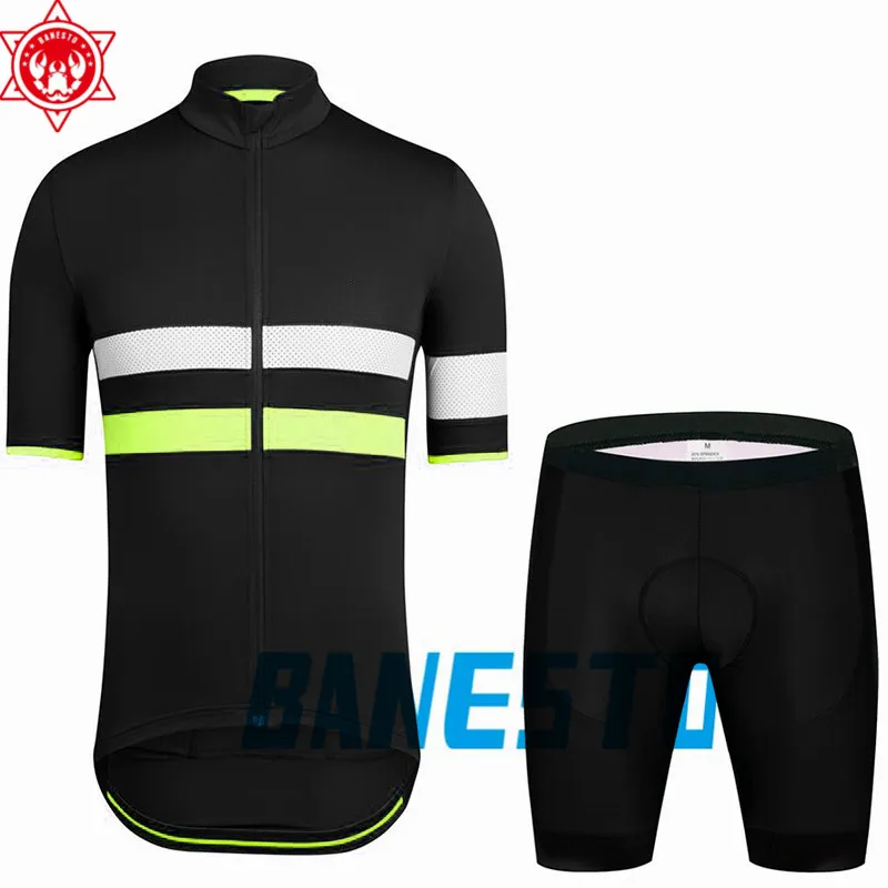 2018 Banesto High quality Cycling Clothing Fluorescent yellow Clothes Wear Sportswear/Racing Bike | Спорт и развлечения