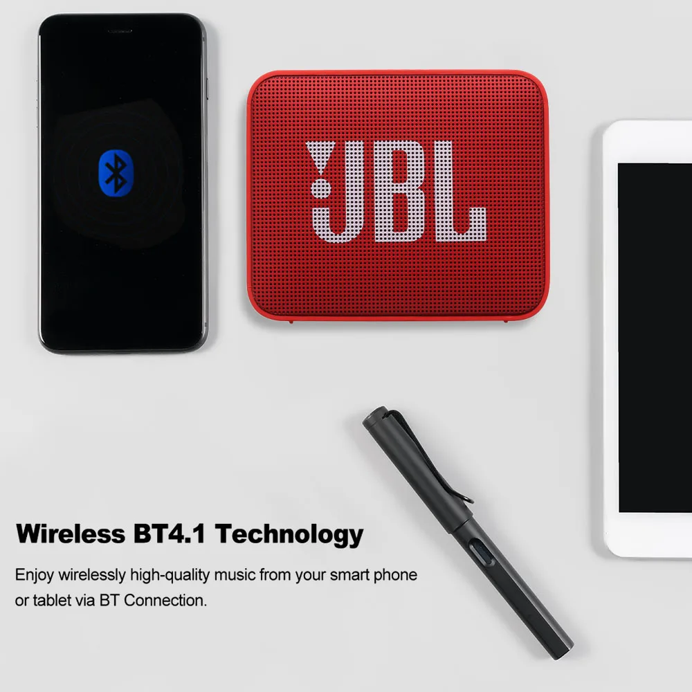JBL Bluetooth динамик GO 2 музыка Bluetooth маленький динамик s аудио сабвуфер Портативный Открытый мини динамик Go2 мощный микрофон