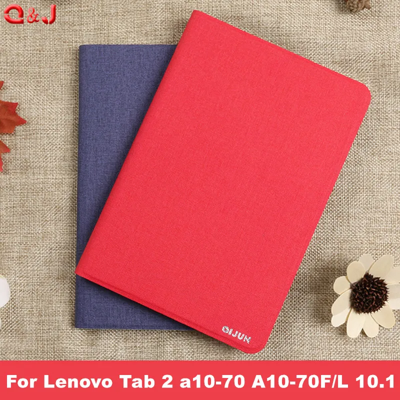 Новый умный кожаный флип чехол для Lenovo Tab 2 из кожи с откидной крышкой планшет 10 1