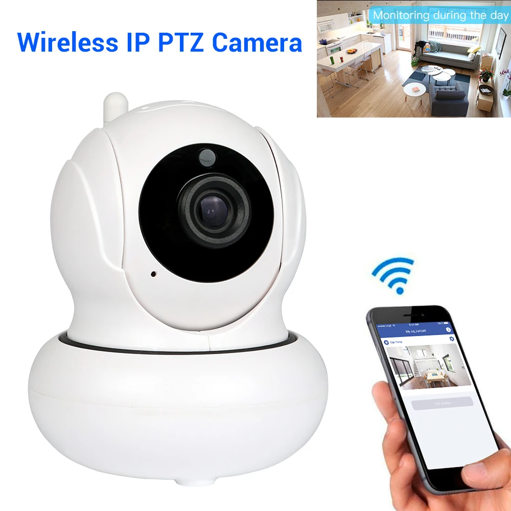 IP камера с поддержкой Wi Fi PTZ 1080P|Камеры видеонаблюдения| |