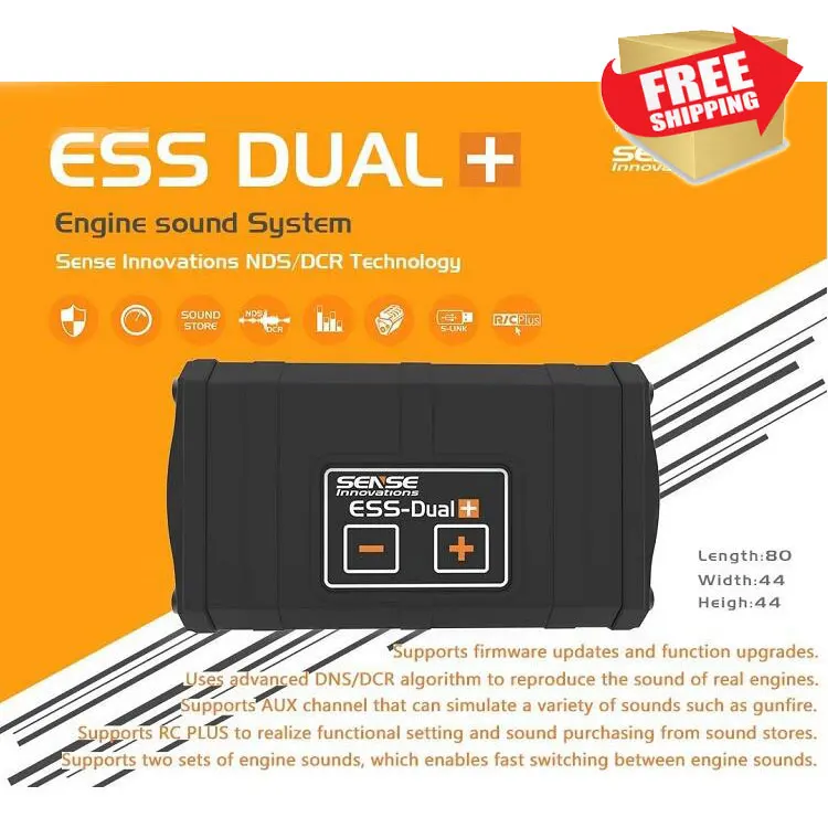 Радиоуправляемый автомобиль Sense Innovations ESS DUAL 2 динамик звуковой модуль двигателя