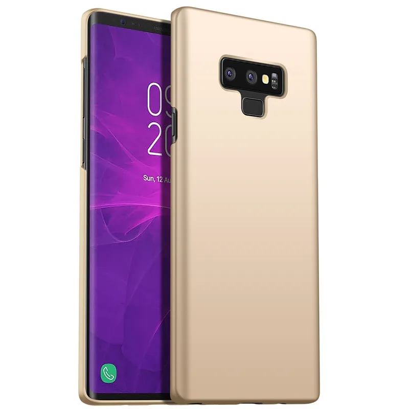 For Samsung Galaxy Note 9 Case Cover Mofi Hard Back Soild Color Black Red Blue Ultra Thin Note9 |