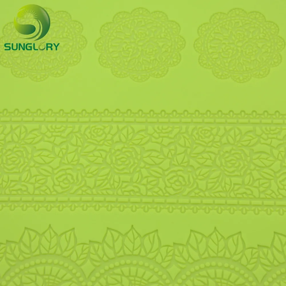 Кухонный декоративный силиконовый кружевной коврик для выпечки | Дом и сад