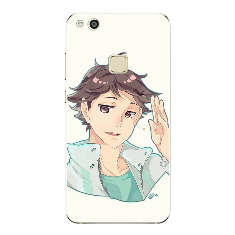 Мультяшный чехол Oikawa Tooru Haikyuu из ТПУ для телефона Huawei P9 P10 P20 Lite Mate 9 10 Honor V9 Por