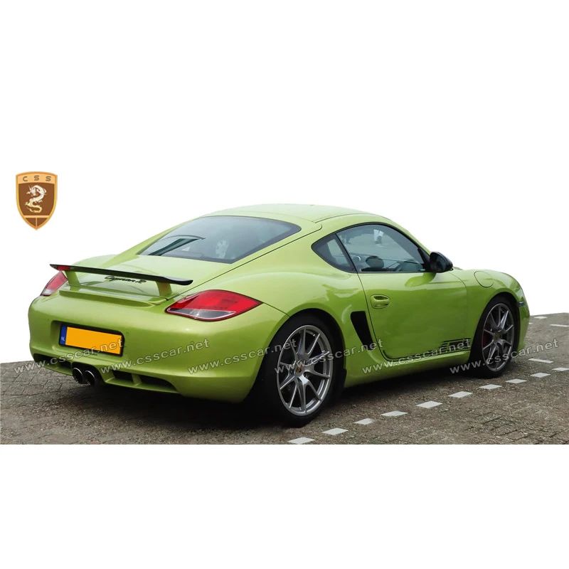Для Porsche Cayman S задний спойлер багажника хвостовое крыло из углеродного волокна