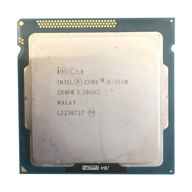 Процессор Intel Core i5 3550 3 ГГц 6 Мб для ПК процессор SR0P0 Socket H2 LGA1155 3550|Процессоры| |