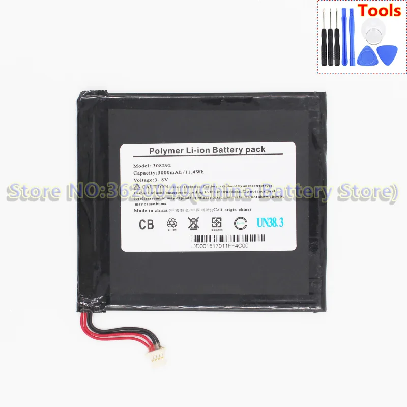 GND 3 8 V 3000 мА ч/11.4Wh 308292 Замена Батарея для acer tab 7 TD070VA1 встроенный литий ионный