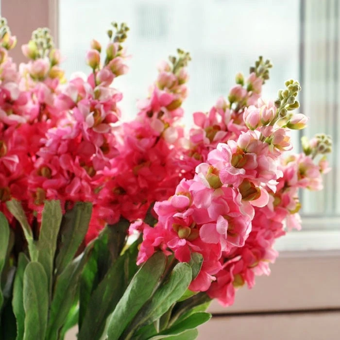 80 см длинные фиолетовые шелковые искусственные цветы орхидеи украшения для дома