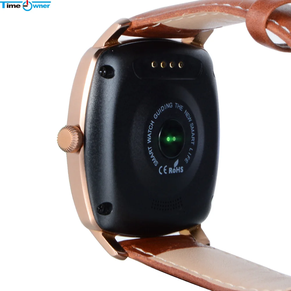 Time owner DM88 Часы Bluetooth Смарт часы Android с монитором сердечного ритма MTK2502c жест датчики
