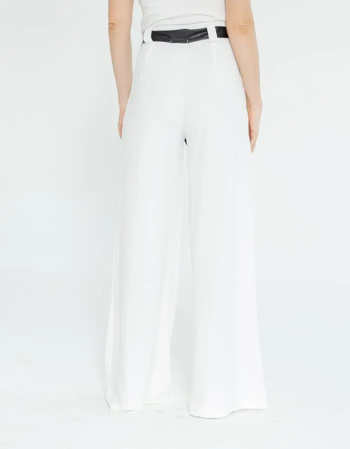 SHN Pantalon палаццо Blanco Roto. 22340 002 SS18| |