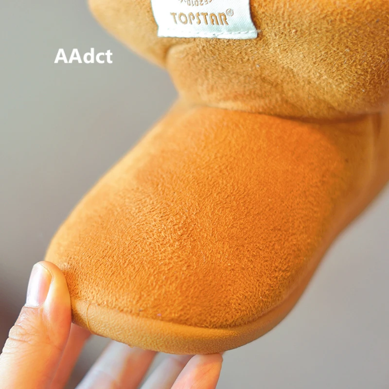 AAdct Cotton warm snow baby boots New fashion short for little boys 2018 Winter kids | Детская одежда и обувь