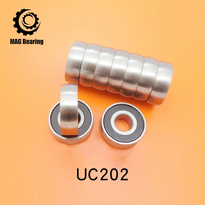 Высокое качество 2 шт./лот uc202 сферические Подшипники 15*35*11 мм 202 6cs202 2rs|bearing bearing|bearing