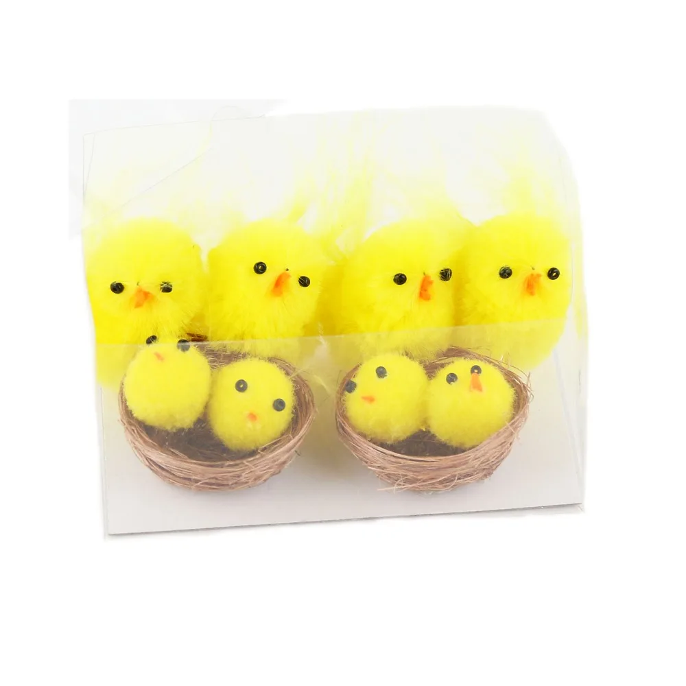 Новое поступление 2017 бесплатная доставка 1 коробка веселые милые пушистые желтые