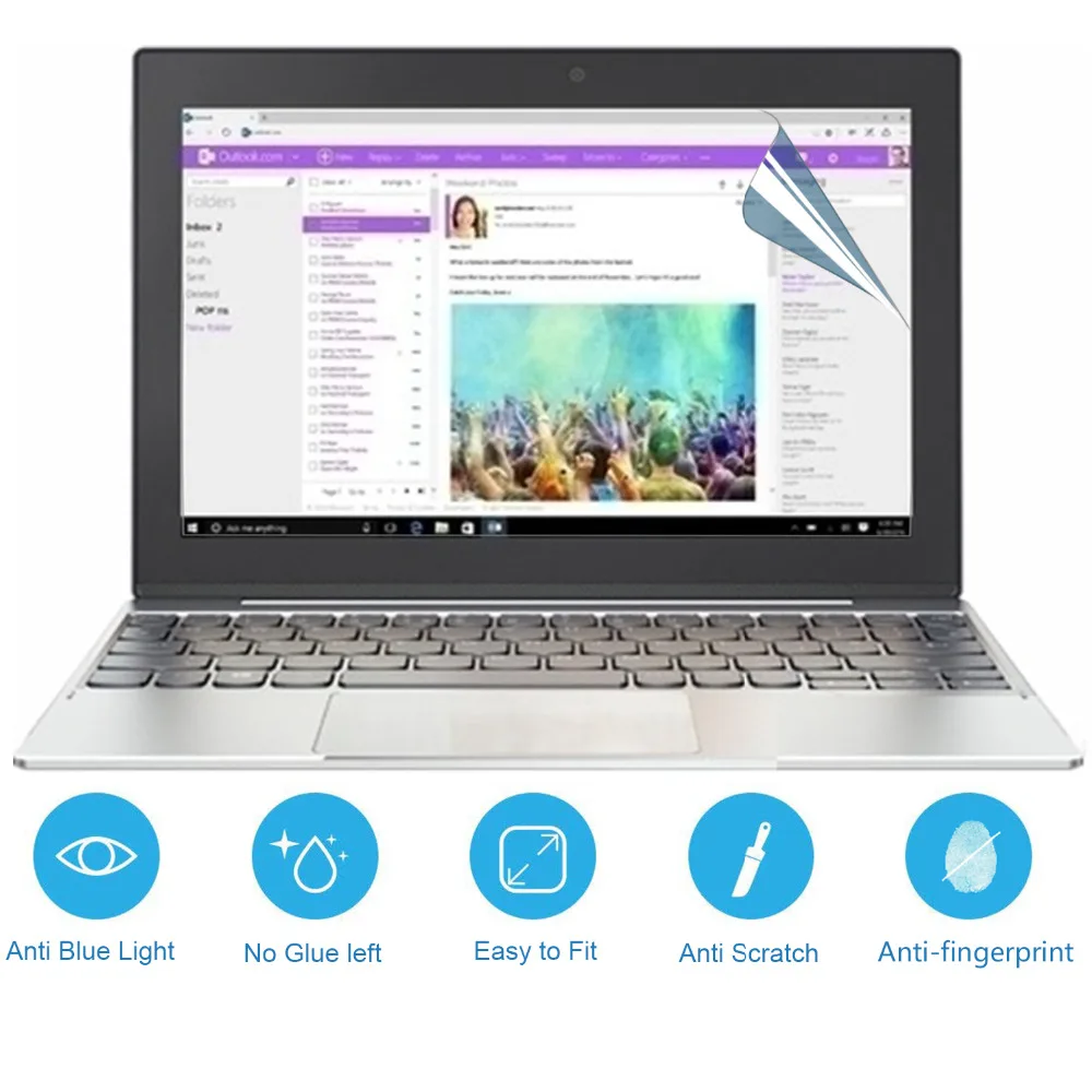 Cartinoe Экран протектор для lenovo Miix 320 10 1-дюймовый Windows ноутбука Miix320 анти-голубой свет