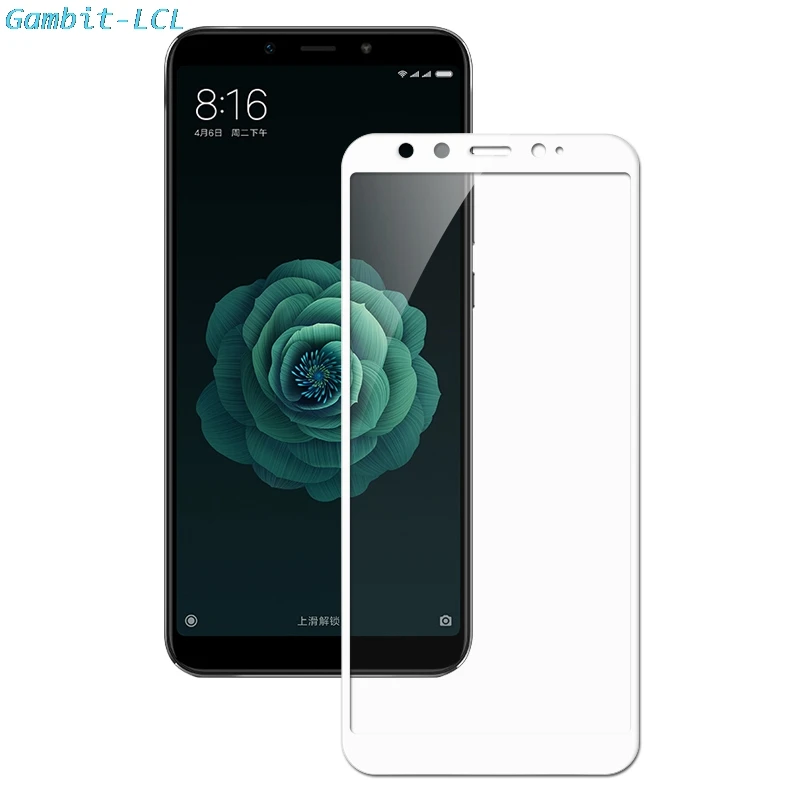 2 шт для Xiaomi Mi A2 5 99 &quotЗащита экрана полное покрытие Закаленное стекло Защитная