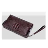 Crocodile pattern anti-theft password lock wallet genuine leather wallet men's clutch bag business wallet large capacity purse 6