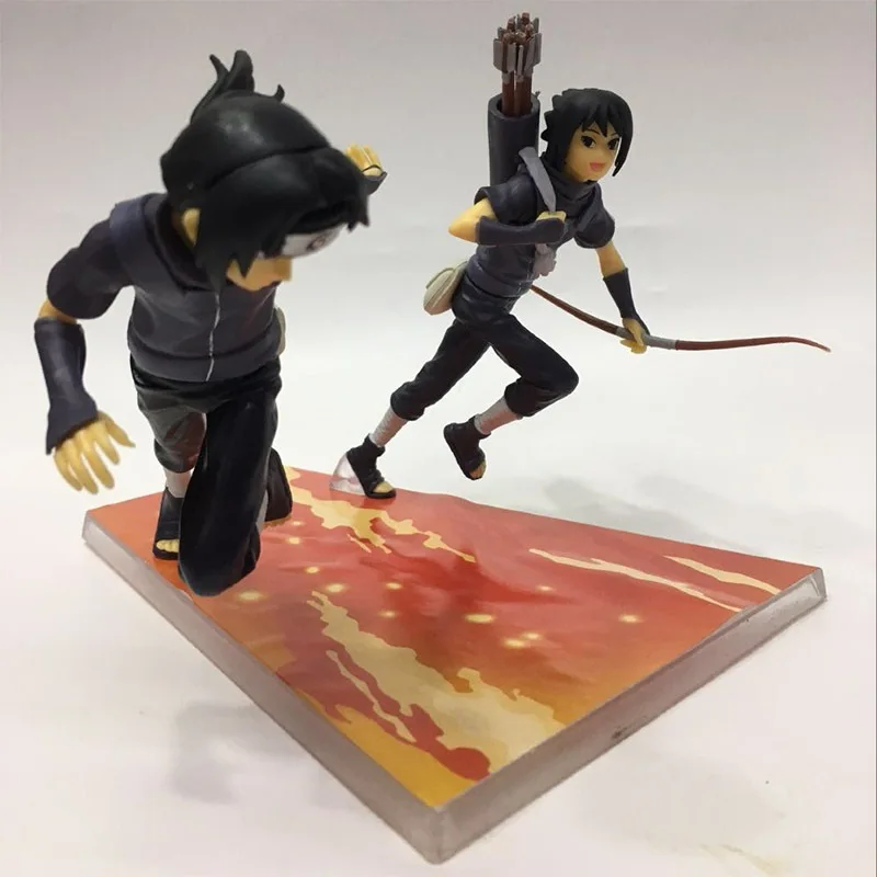 2 шт./компл. Наруто: Uchiha Itachi &amp Sasuke G.E.M. Экшн-фигурки из ПВХ серии T30 | Игрушки и хобби