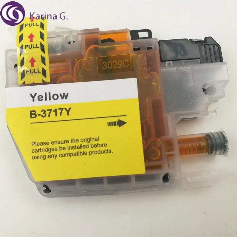 Совместимый чернильный картридж для Brother LC3717 подходит MFC J2330DW/MFC J3530DW/MFC J3930DW и т. д.