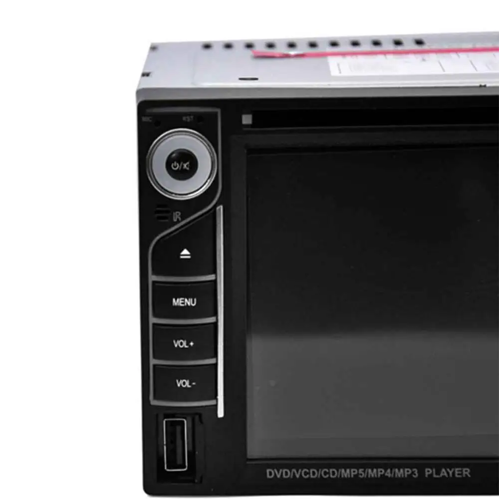 6 2 &quotУниверсальный Din автомобильный DVD/USB/SD/MP4 плеер Авто сенсорный экран Bluetooth